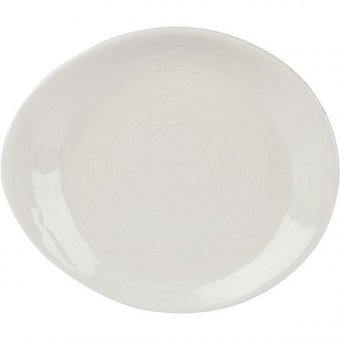 Тарелка пирожковая 13.5х15.5 см Scape White Steelite (Стилайт) 1401X0063