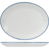 Блюдо овальное 16х20.3 см Blue Dapple Steelite (Стилайт) 17100139