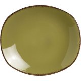 Тарелка мелкая овальная 18х20 см Terramesa Olive Steelite (Стилайт) 11220581