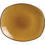 Тарелка мелкая овальная 26х30.5 см Terramesa Mustard Steelite (Стилайт) 11210579